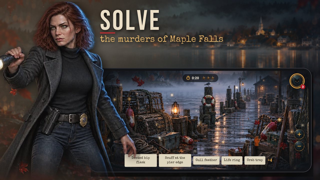 Searching a crime scene for hidden clues